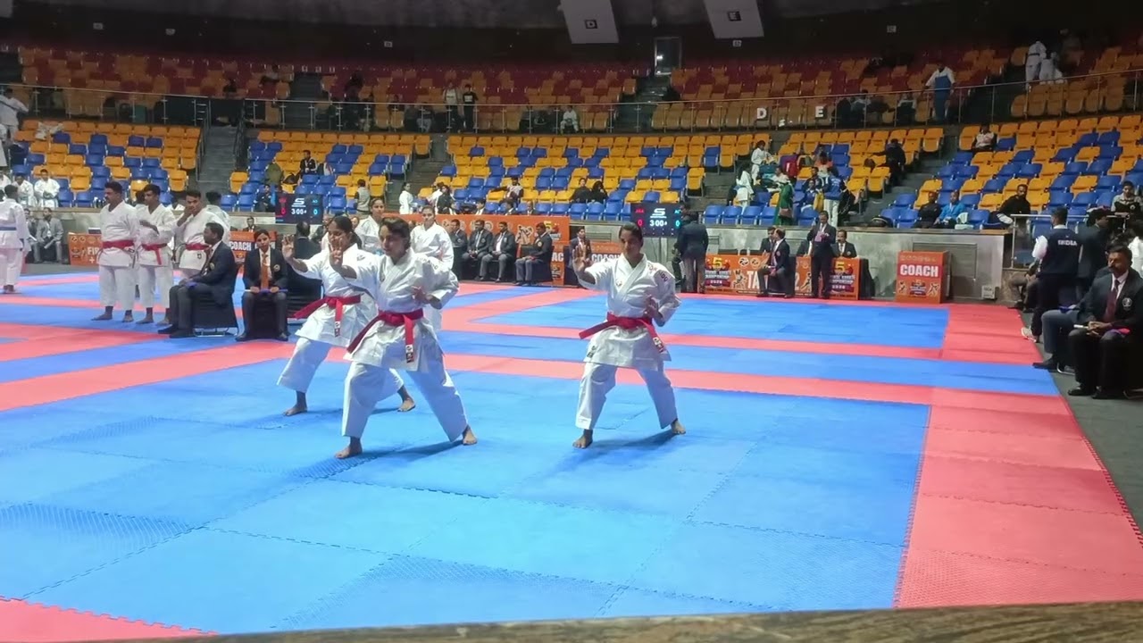 5th kio karate championship 2026 Team kata Anandai #kio #5th #championship #Anandaikata #Teamkata 
