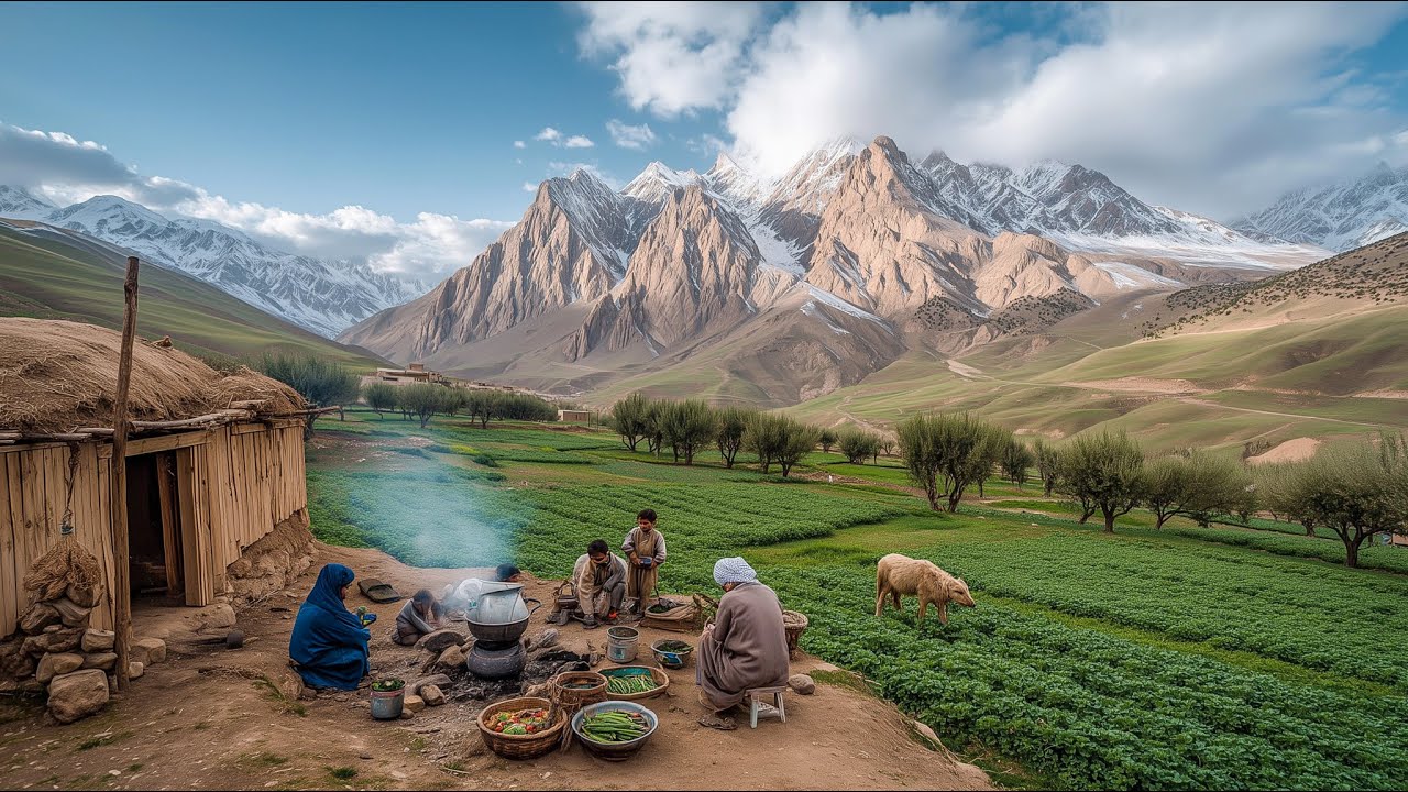 Remote Afghanistan: Village Cooking Like Never Before