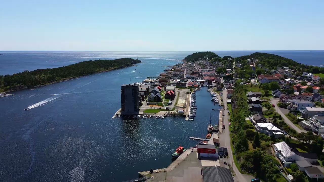 Langesund, Norway's southern coast! Drone views | sky fly #drone
