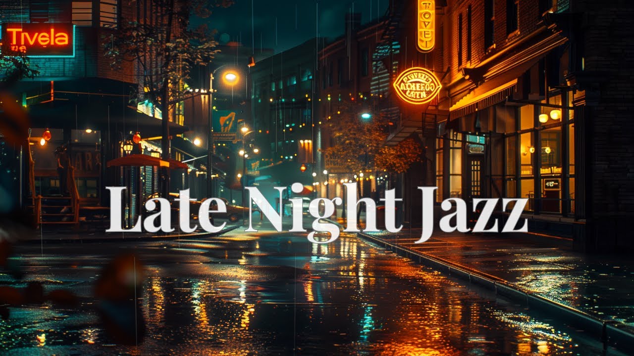 Late Night Jazz 🌃 Smooth Instrumental Jazz for Night Drive