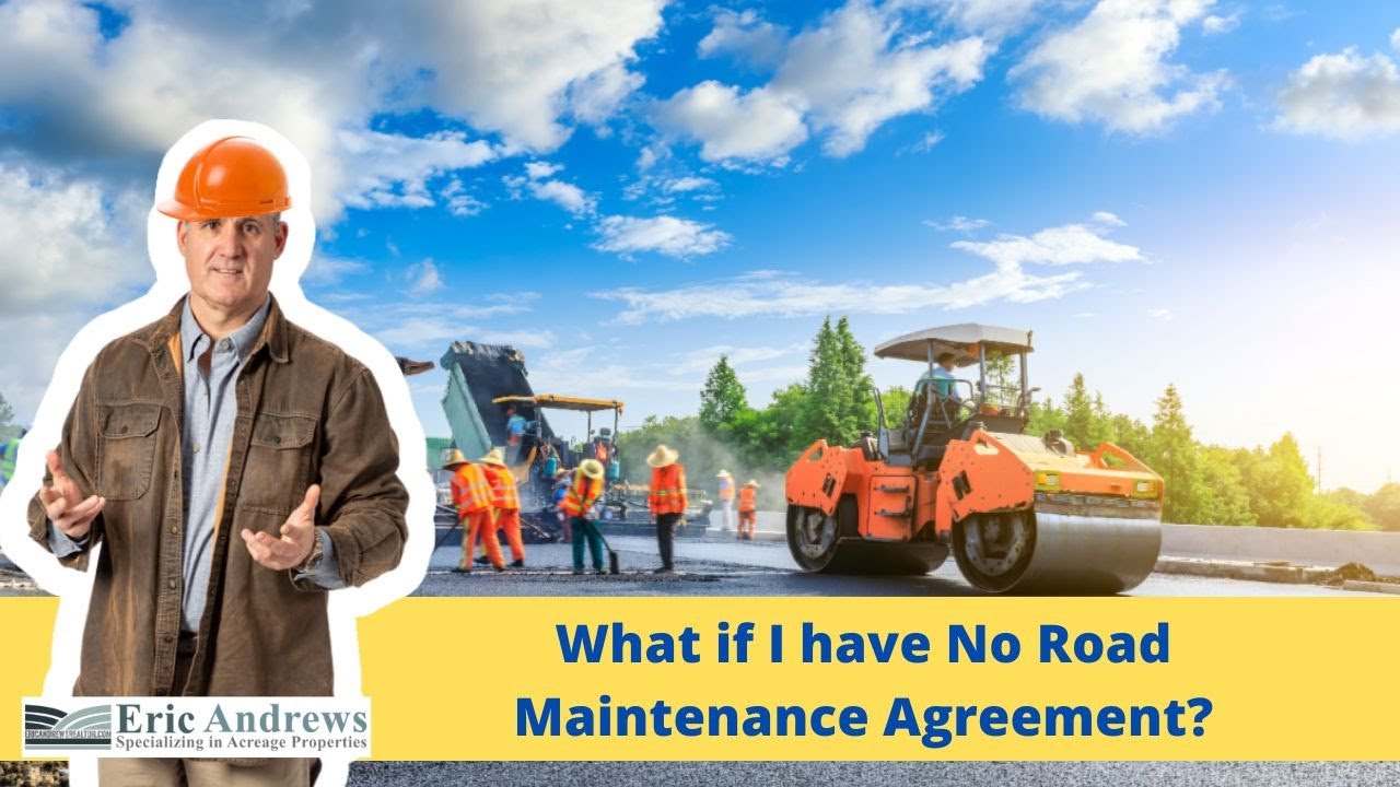 What To Do if there's No Road Maintenance Agreement in North Carolina?