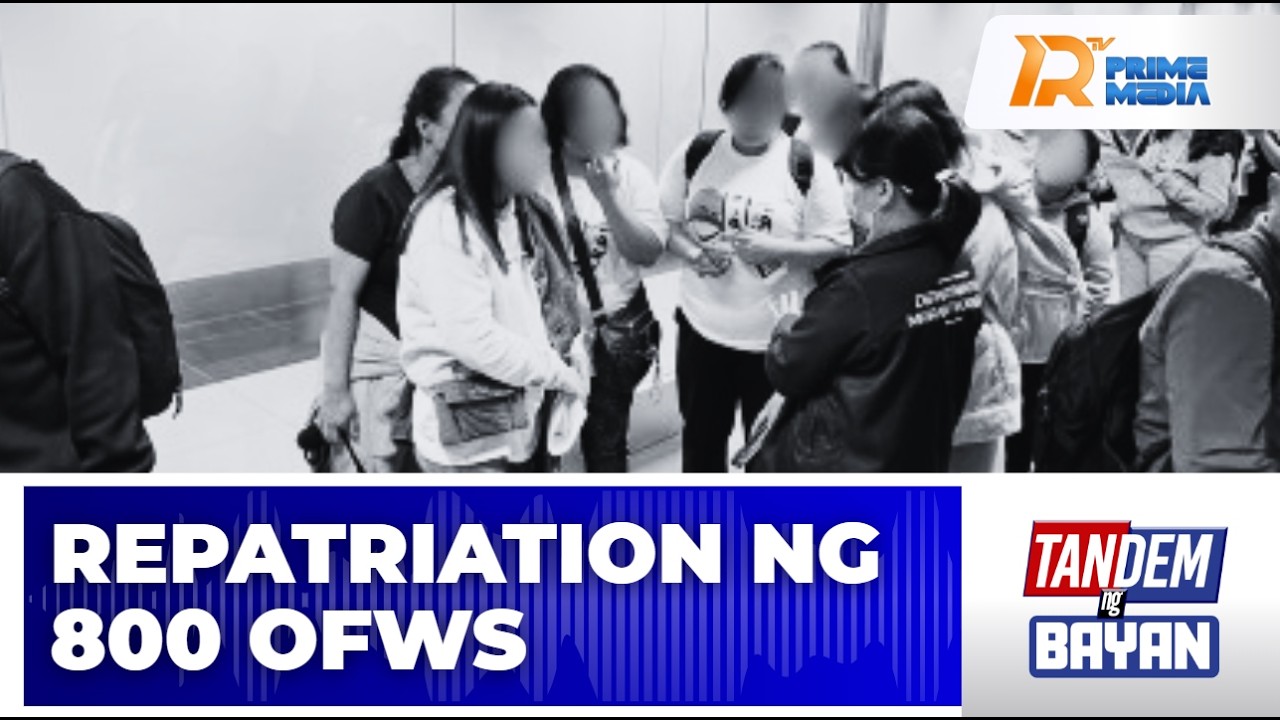 DMW: 800 OFWs, pinoproseso na para sa repatriation | Tandem ng Bayan