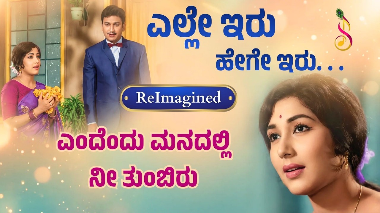 ಎಲ್ಲೇ ಇರು ಹೇಗೇ ಇರು | ಕಸ್ತೂರಿ ನಿವಾಸ | ಡಾ. ರಾಜ್‌ಕುಮಾರ್, ಜಯಂತಿ | ReImagined Soulful Retro Classic