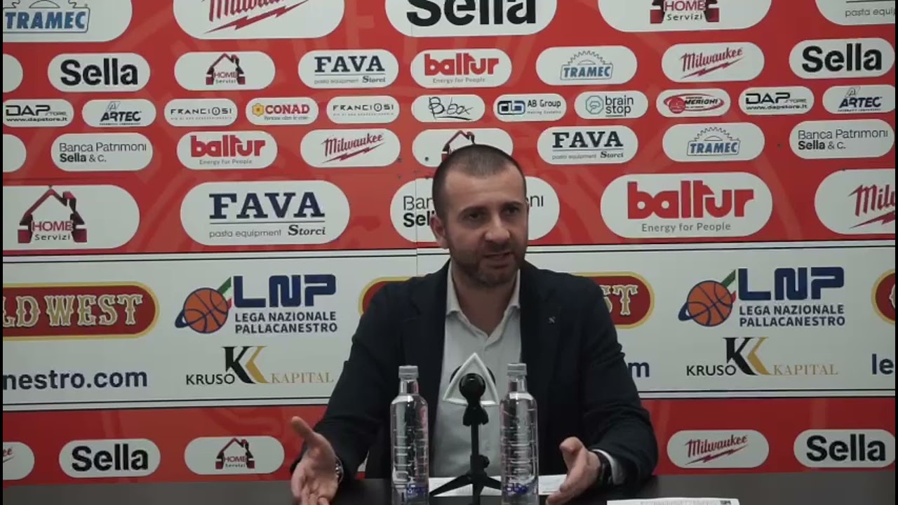 LE PAROLE DI COACH DI PAOLANTONIO DOPO SELLA CENTO-RIVIERABANCA BASKET RIMINI