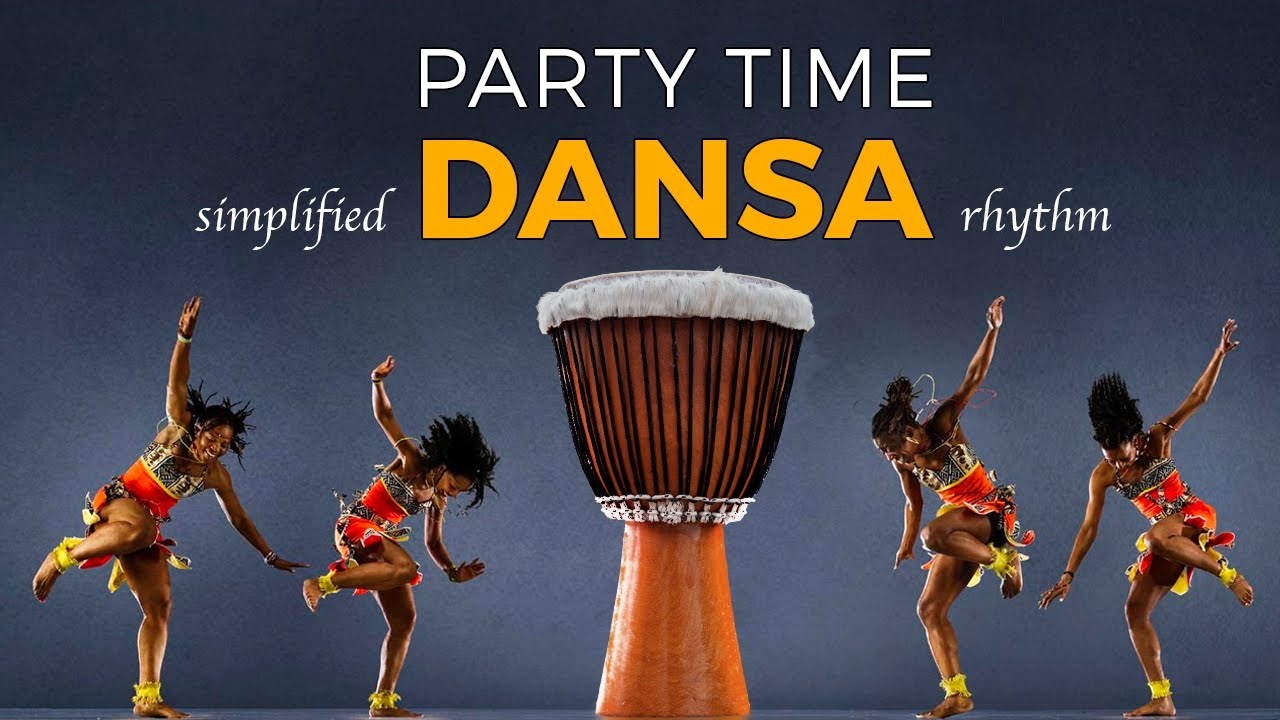 Dansa Djembe Rhythm: Learn How to Play 4 Patterns & Play-Along the Groove