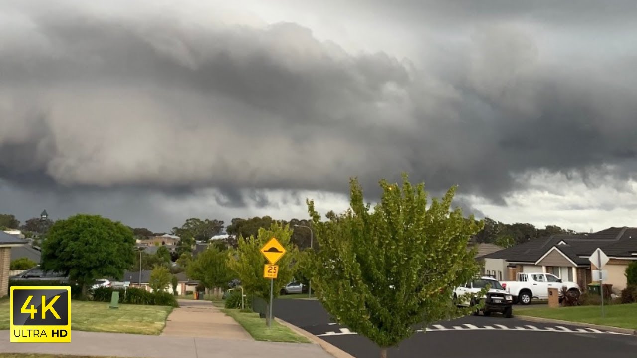 4K Driving in Orange NSW Australia after Rain