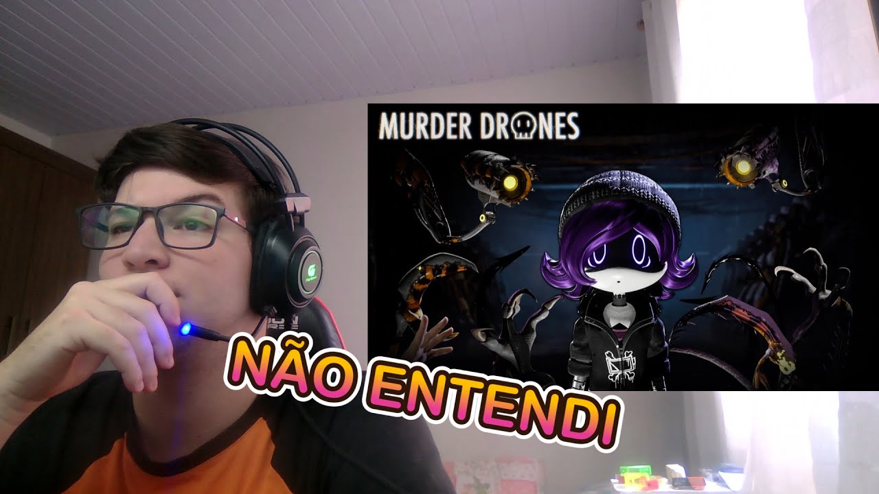 React - Murder Drones - Episódio 2: Palpitação I Rodri Rine
