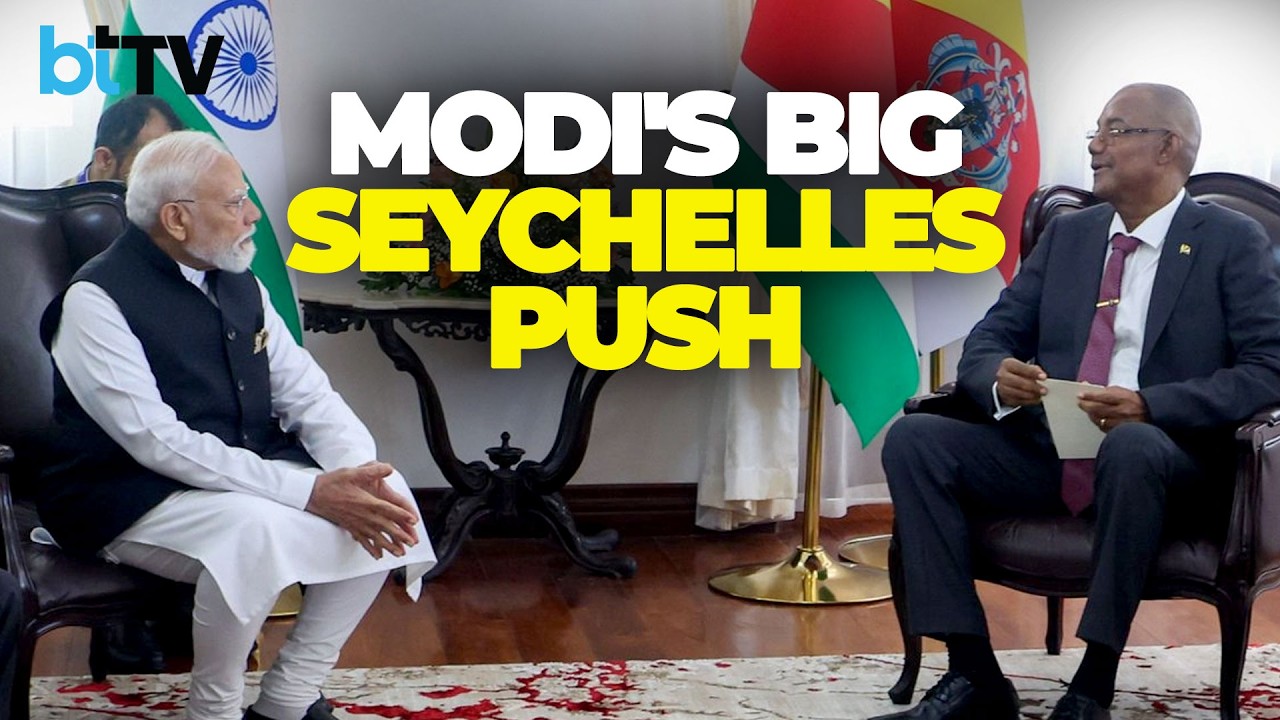 PM Modi Began His 3-Day Diplomatic Seychelles Visit Boosts Strategic Ties, Met 194-Year-Old Tortoise