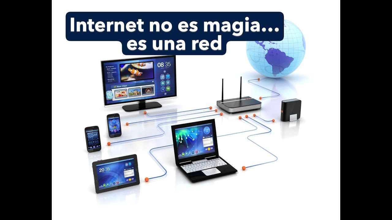 ¿Qué es una red informática? | No se trata de magia