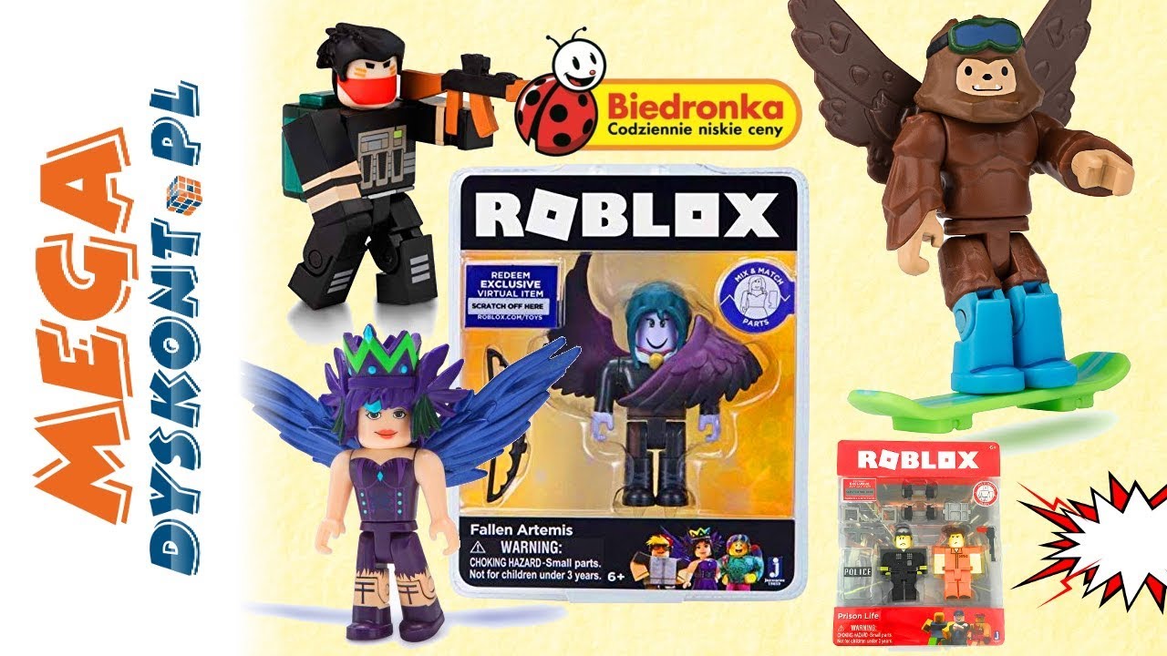 ROBLOX 🤖 Figurki z Biedronki 🐞 unboxing