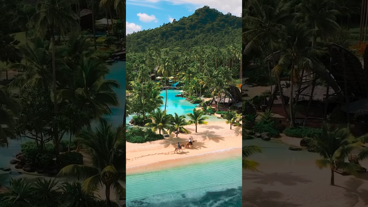 Places in Fiji that don&rsquo;t feel real 🇫🇯🤯 #travel #adventure #explore #nature #fiji