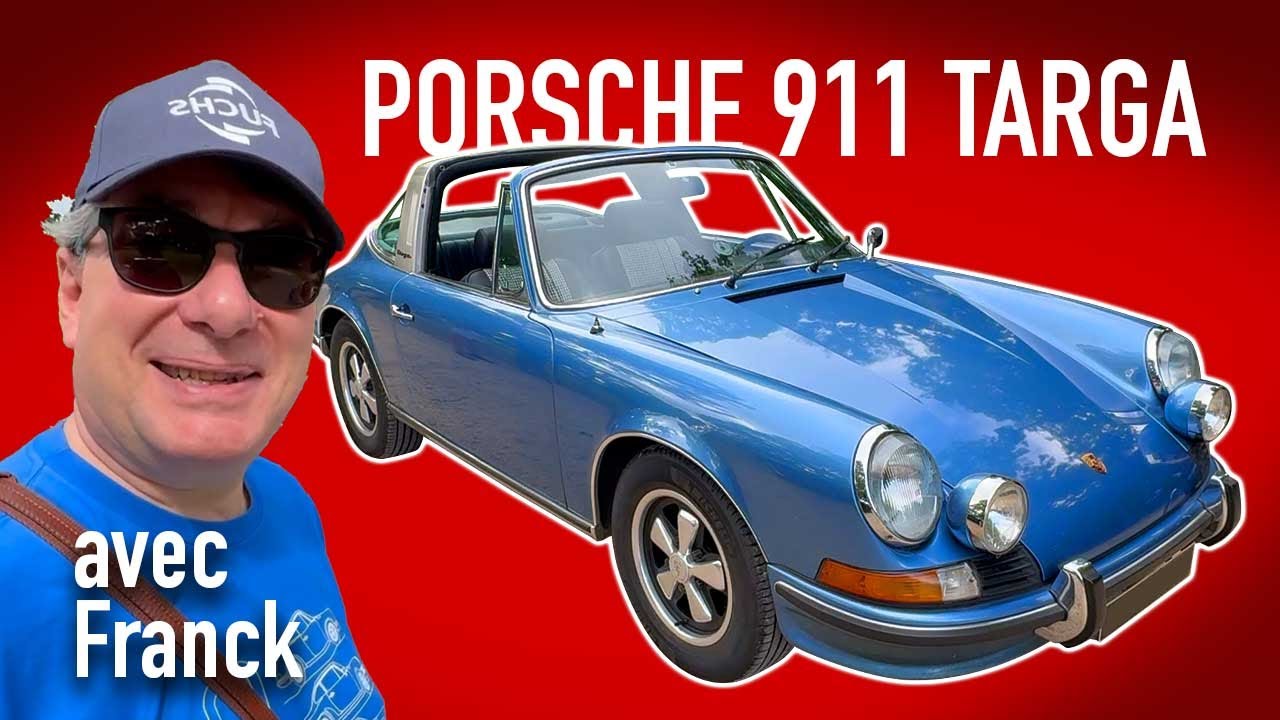 PORSCHE 911 TARGA 1973 : Un Bijou Bleu !