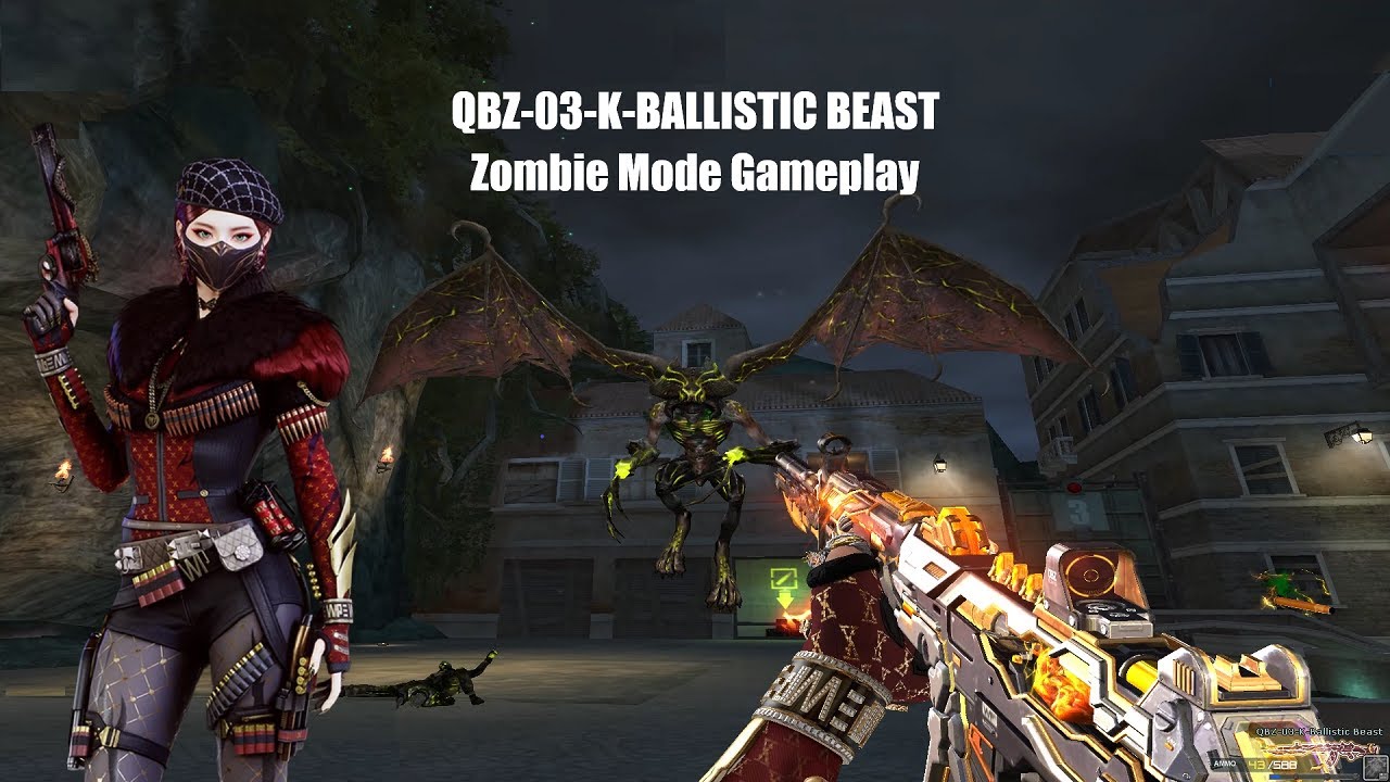 QBZ-03-K-BALLISTIC BEAST & Arabella Character | Solo Full Clear | ZM Gameplay | Crossfire West