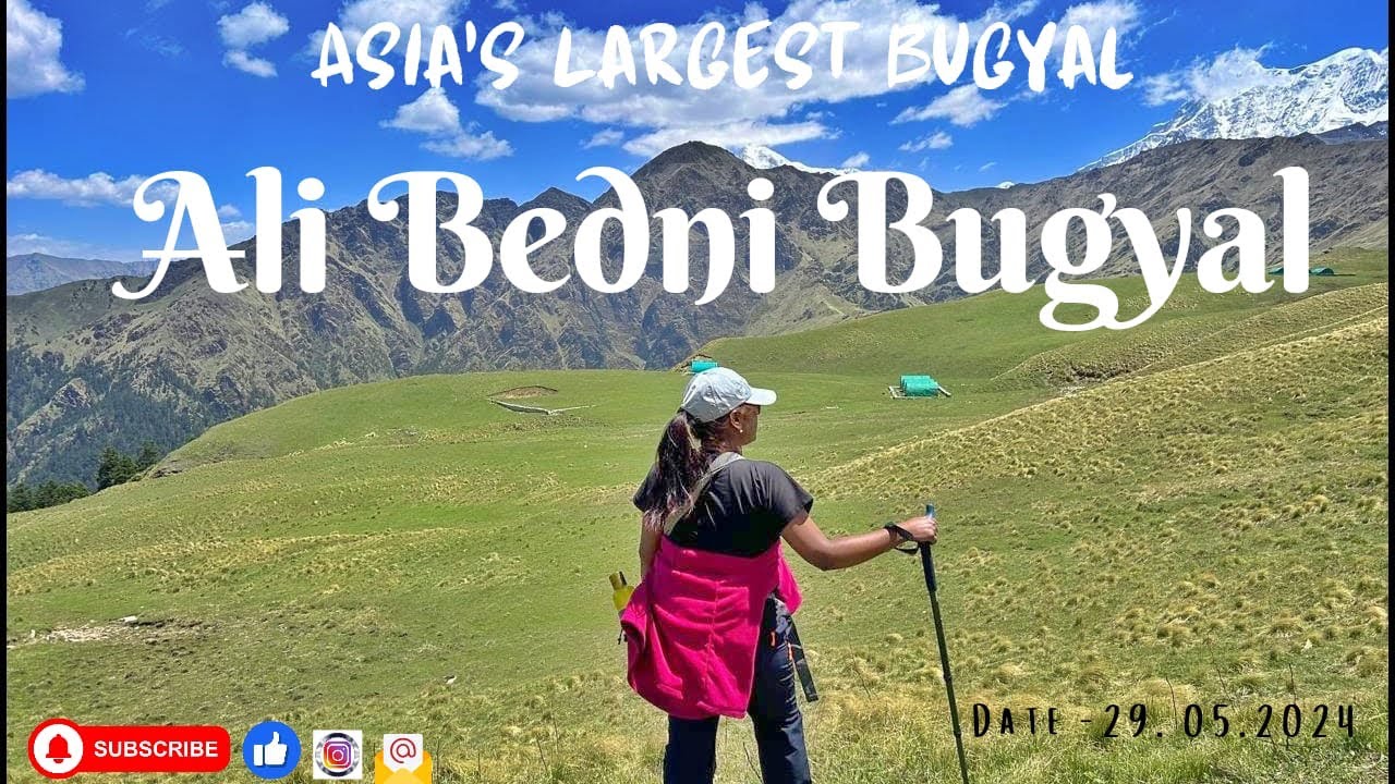 Ali Bedni Bugyal | Asia’s largest Bugyal | Himalayan Trek | Uttrakhand | Roopkund Trail | May Month|