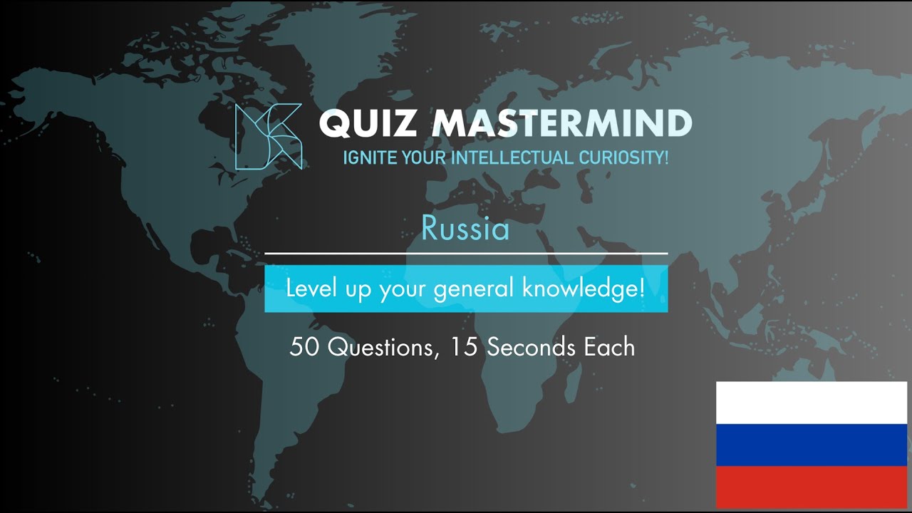 Quiz Mastermind: Russia General Knowledge