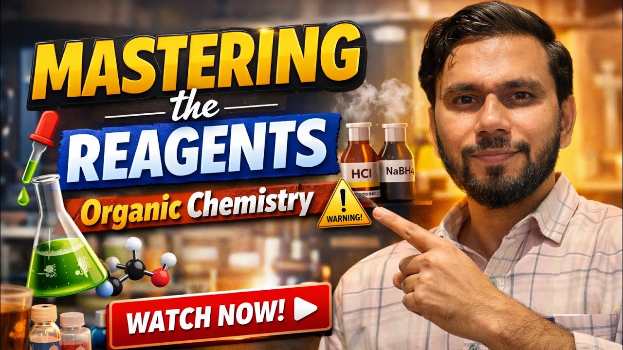 MASTERING REAGENTS - ORGANIC CHEMISTRY | NEET | JEE | Super Revision 