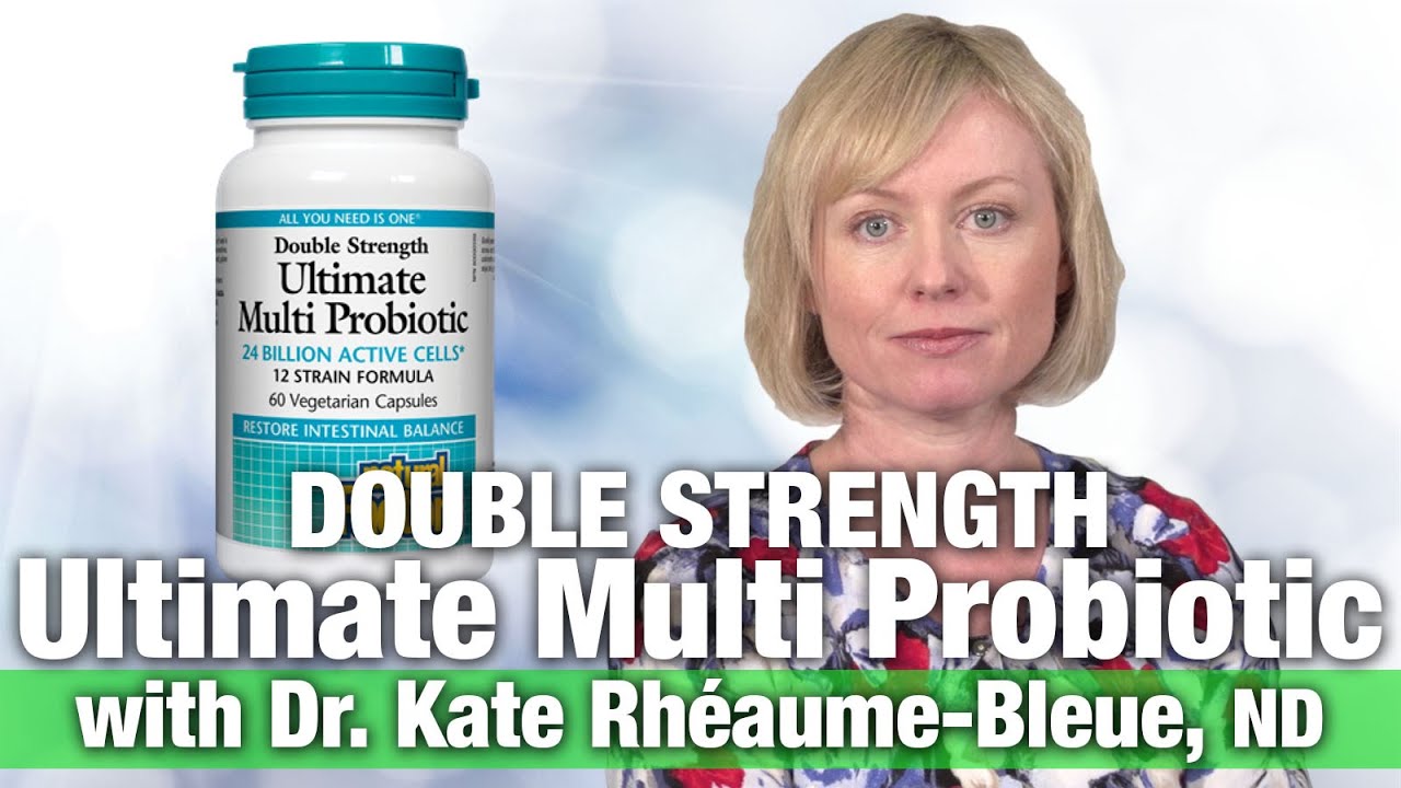 Natural Factors Acidophilus & Bifidus Double Strength with Dr. Kate Rheaume-Bleue