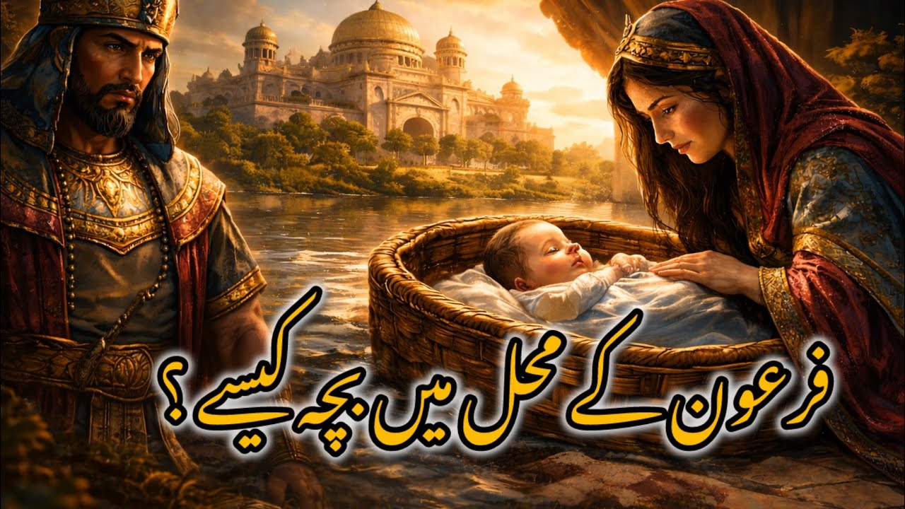 Darya se Firon ke mehal tak – Hazrat Musa (AS) ka hairat angez waqia | part 2