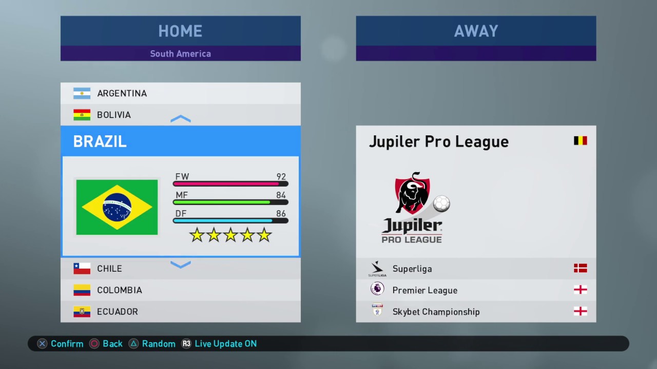 PRO EVOLUTION SOCCER 2019  NATIONAL ALL TEAMS REVIEW