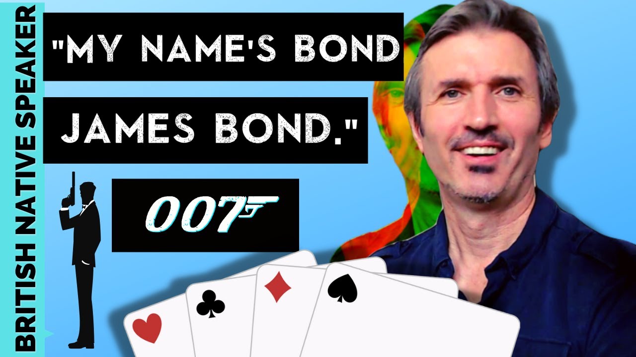 6 James Bonds' POSHEST Accents Tutorial: Sean Connery to Daniel Craig!