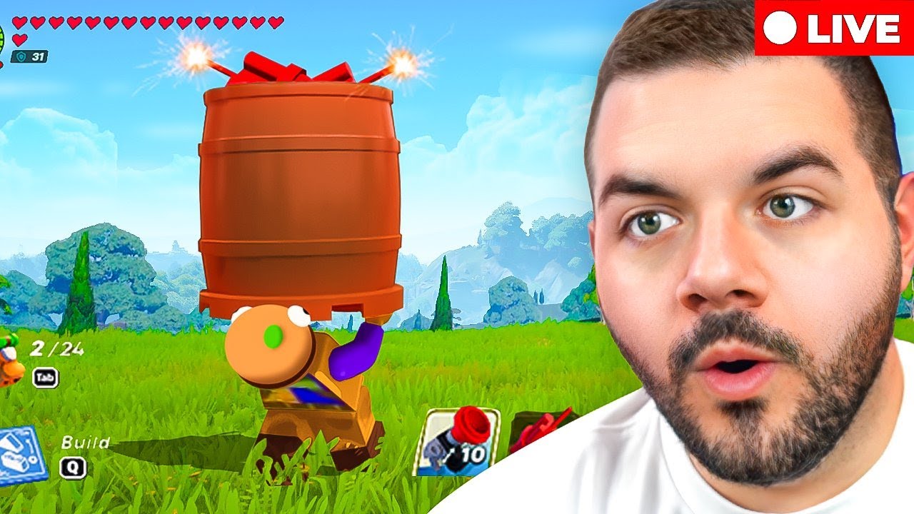 COURAGE PREPARES FOR LEGO FORTNITE WAR VS NINJA AND TIM!