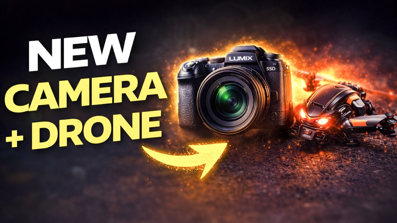 Panasonic Lumix S5D и дрон CADDXFPV PROTOS — предстоящие обзоры!