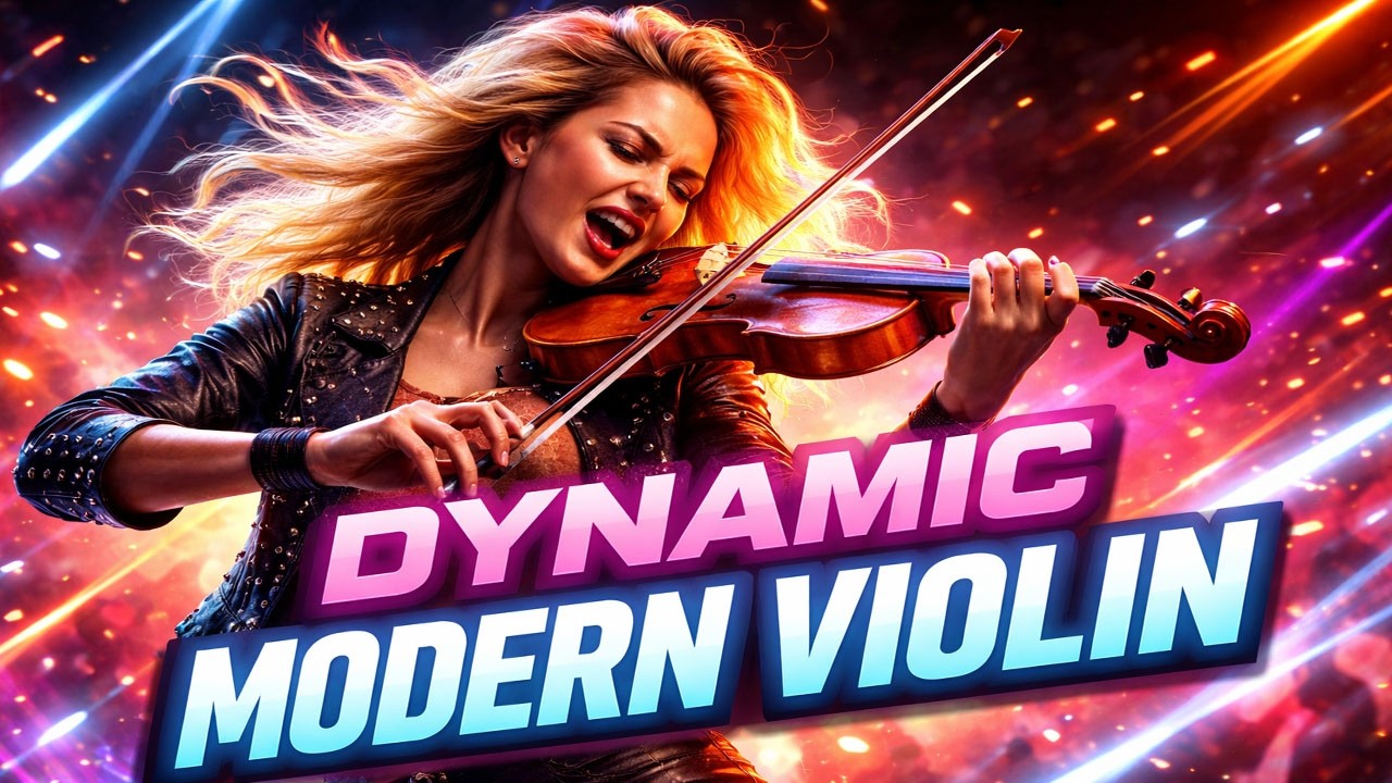 Dynamic Modern Violin | Energetic  Violin Performance
