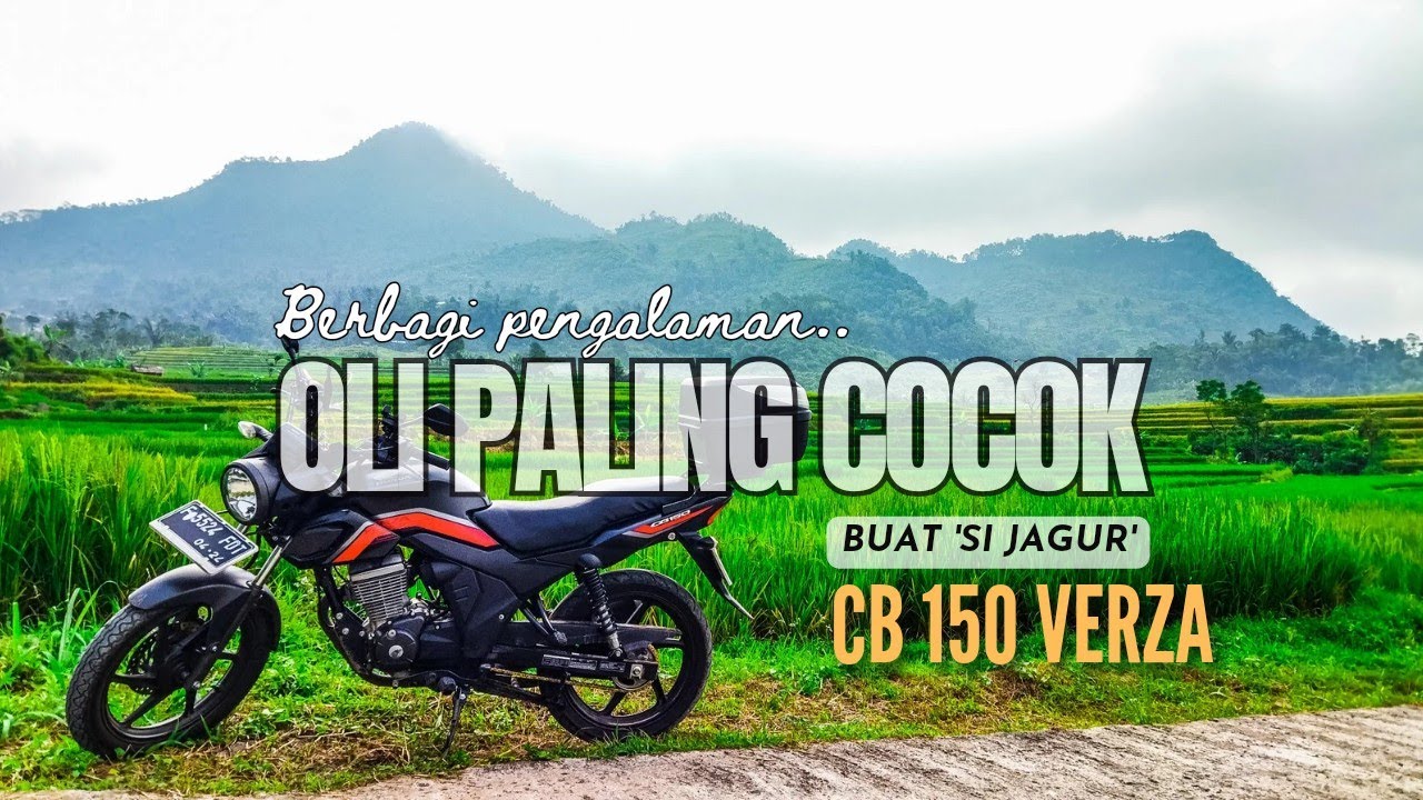 Oli Verza Terbaik Buat 'Si Jagur' | Sharing Experience Honda CB 150 Verza