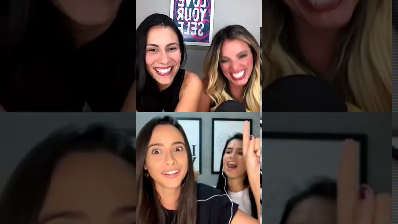 live com altas risadas