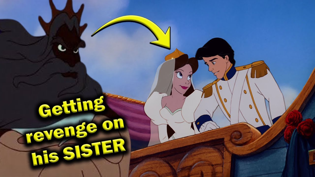 The REAL Backstory Of Ursula (How She Became The The Purple Sea Witch)