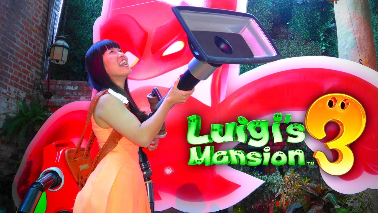 EXCLUSIVE Luigi's Mansion 3 Event in Los Angeles!
