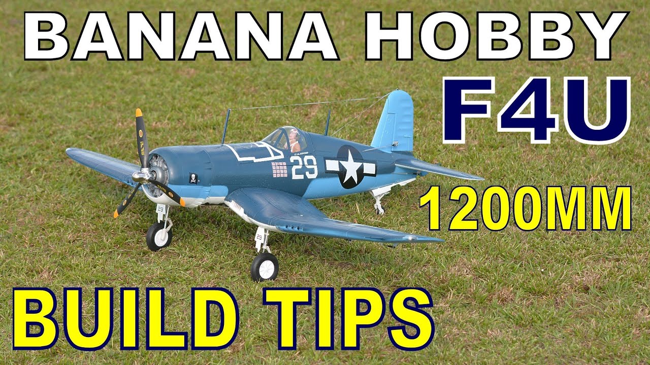 LX Models F4U 1200MM Folding Wing CORSAIR Build Tips in HD By: RCINFORMER