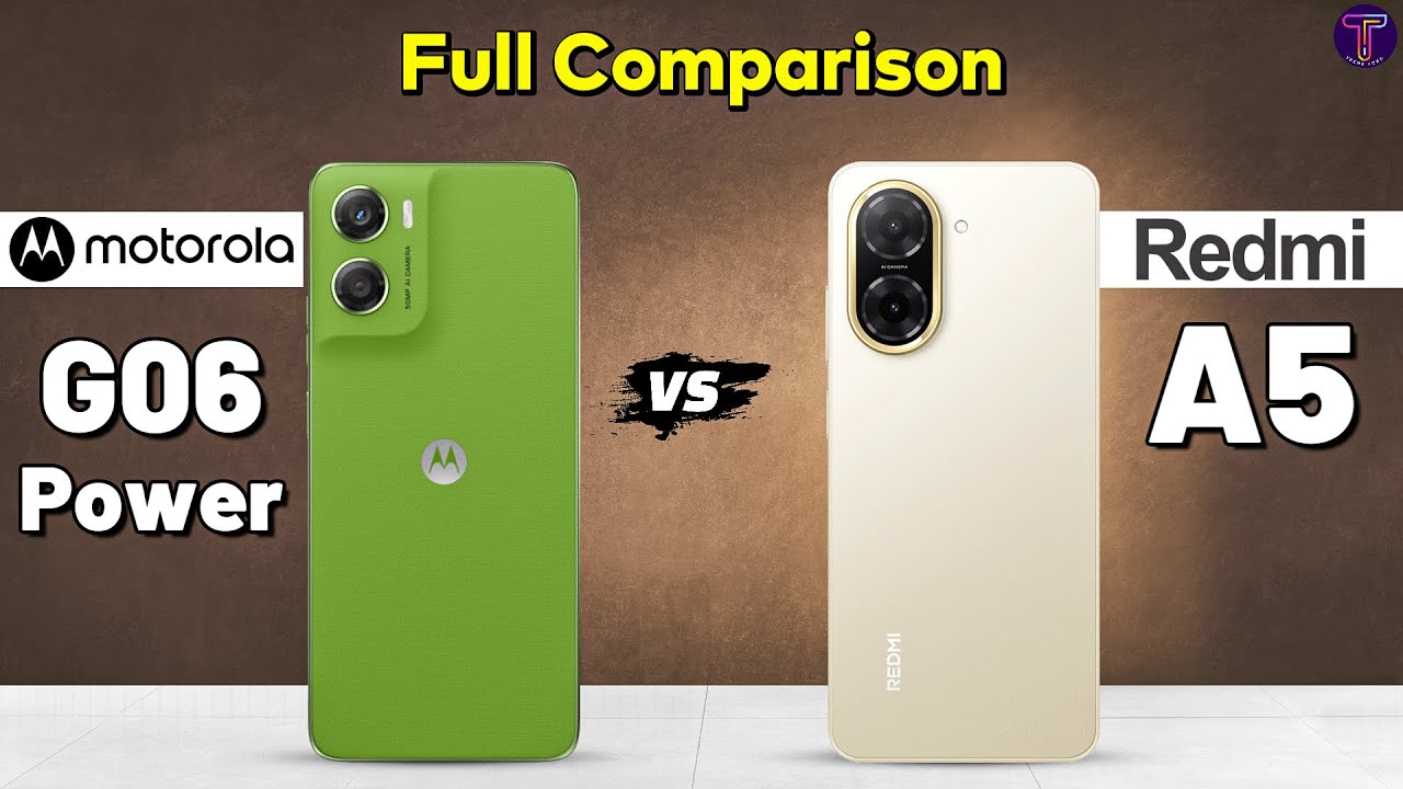 Moto g06 power vs Redmi A5 : Full Comparison 🤐❓
