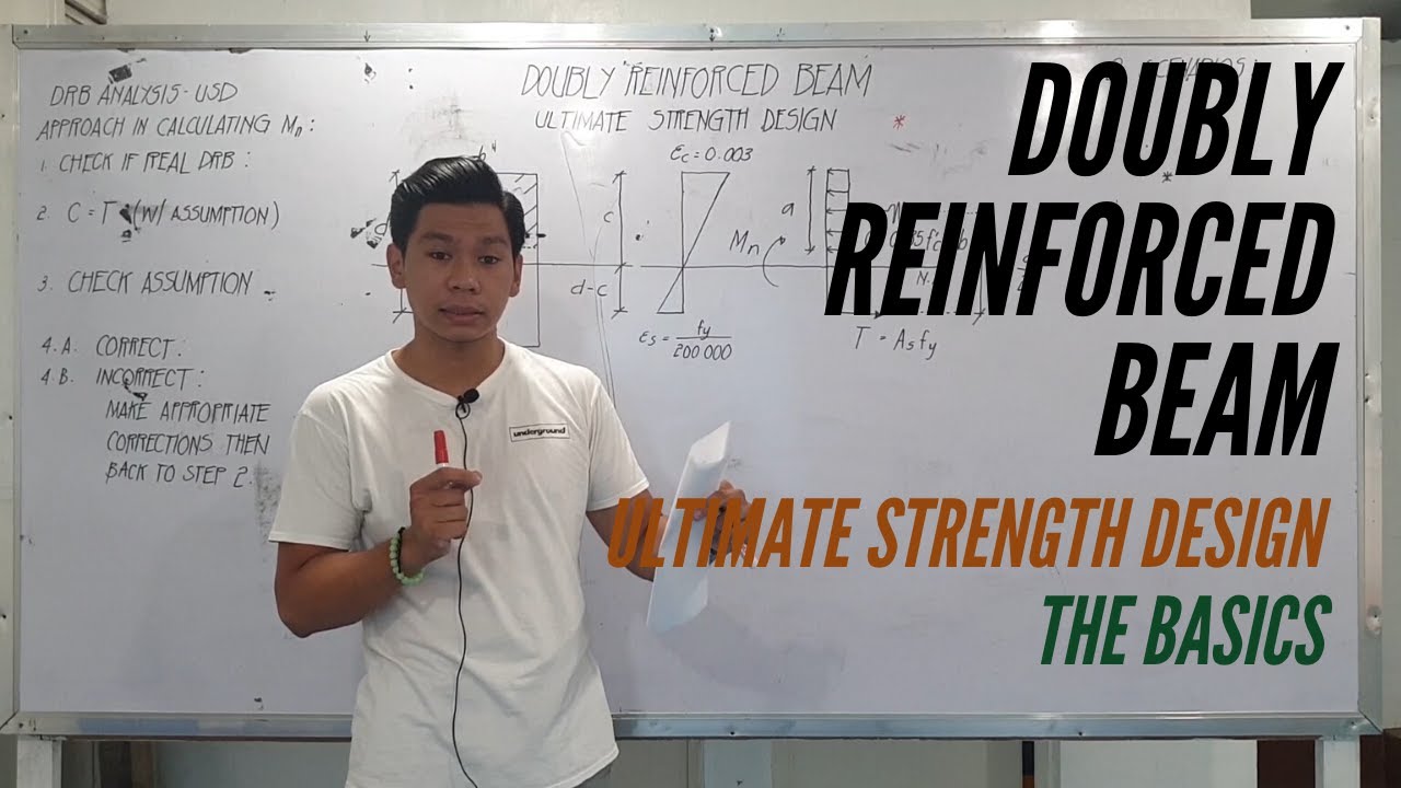 Doubly Reinforced Beam USD - The Basics - TAGALOG