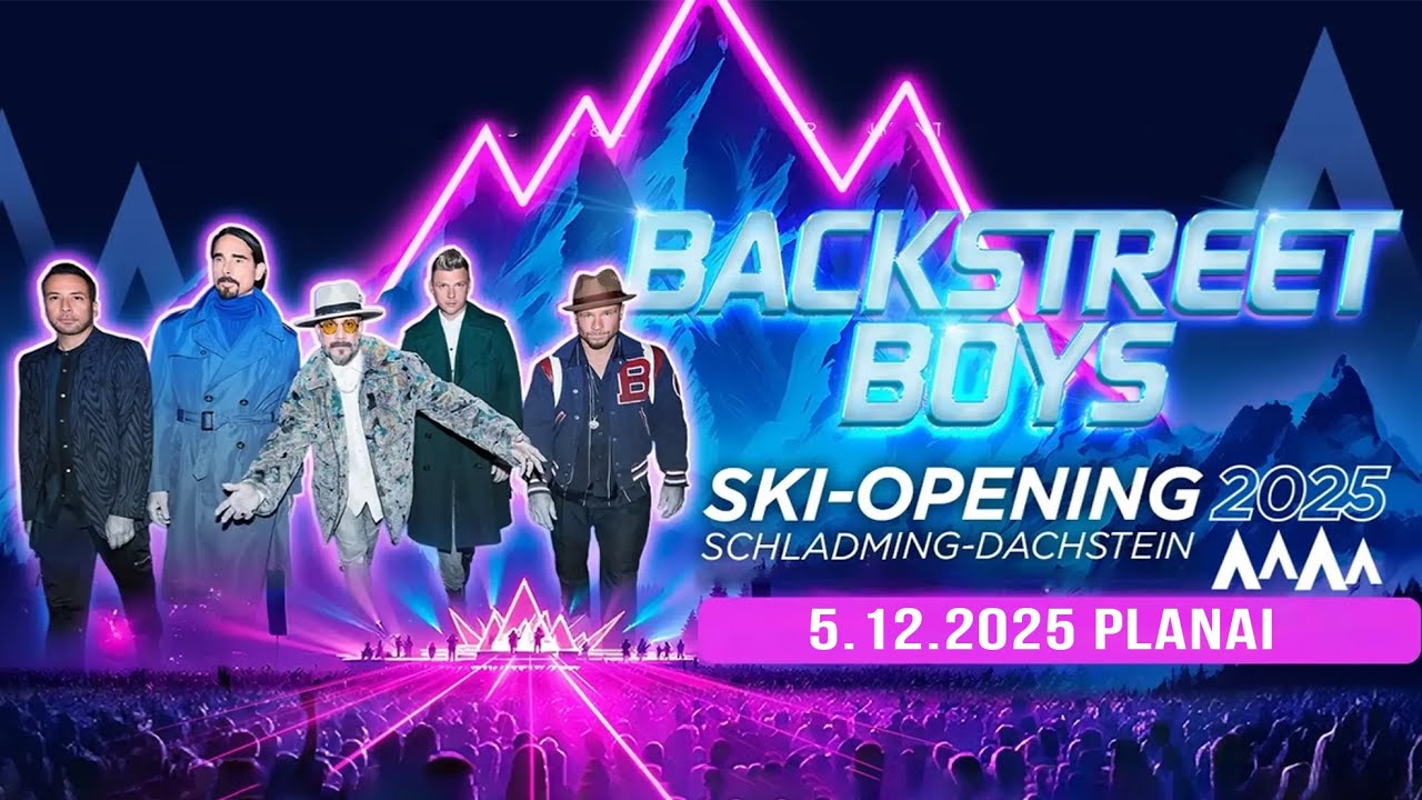 Backstreet boys - Schladming Planai - 05.12.2025 - Live
