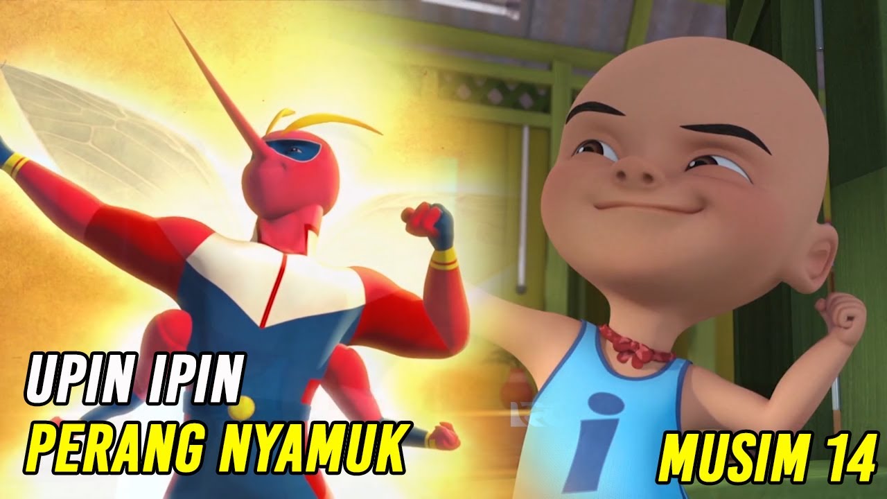 Upin & Ipin Perang Nyamuk Episode Terbaru 2021 | Upin Ipin Terbaru 2021 | Musim 14