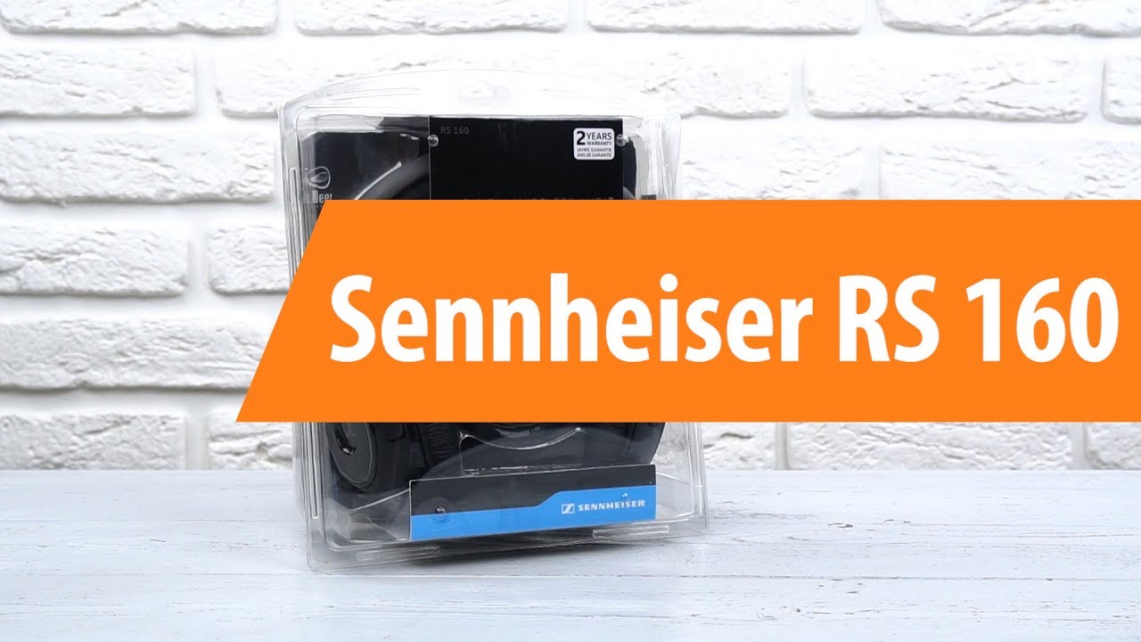 Распаковка наушников Sennheiser RS 160 / Unboxing Sennheiser RS 160