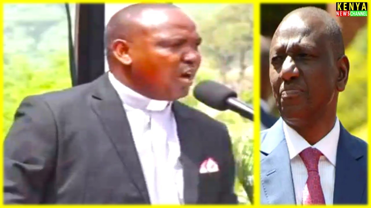 Listen what FEARLESS Bishop told Ruto face to face in Church today in Kajiado