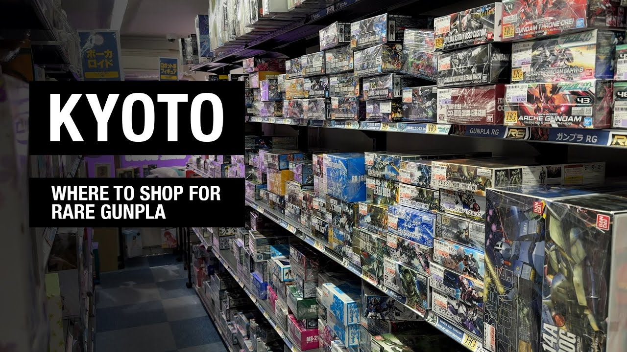 Where to Shop for Rare Gunpla in Kyoto | Mandarake & Surugaya