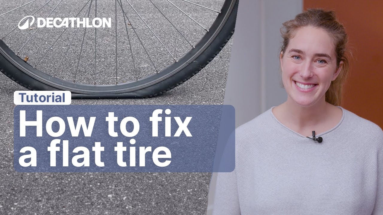 TUTORIAL - How to Fix a Flat Bike Tire 🚴🏻 | Decathlon