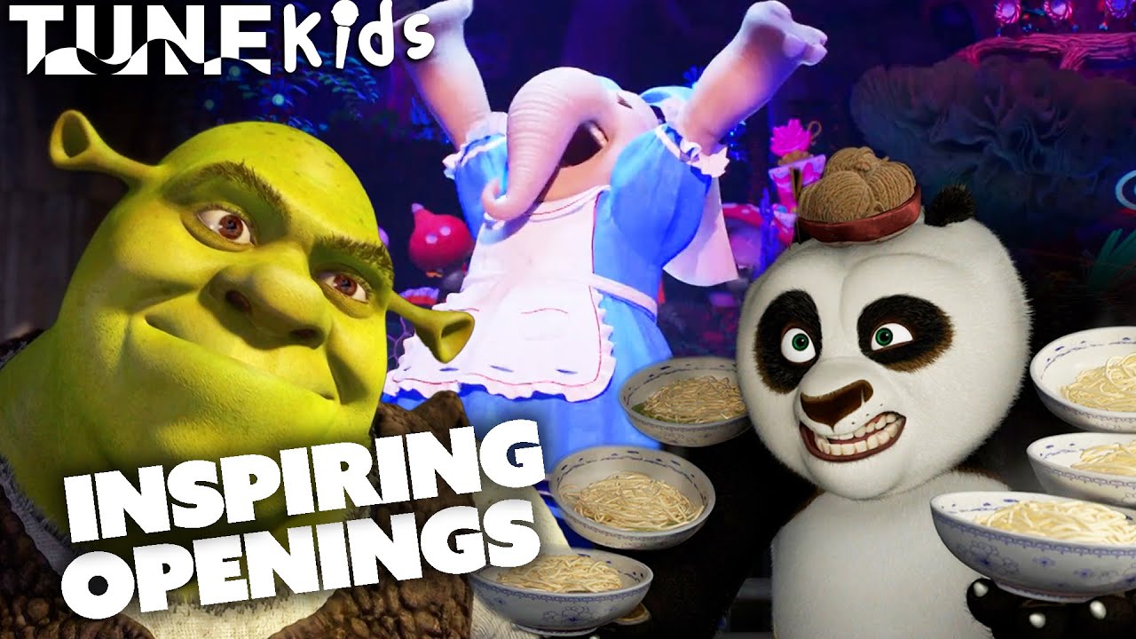 Best Opening Numbers & Musical Moments from Shrek, Kung Fu Panda & More! | TUNE: Kids
