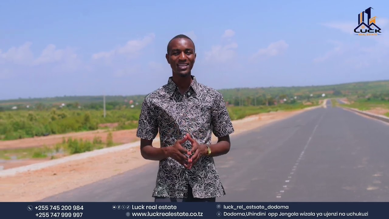 TAZAMA BARABARA YA KIMATAIFA ILIYOJENGWA DODOMA | VIWANJA VINAUZWA MAHOMANYIKA #dodoma