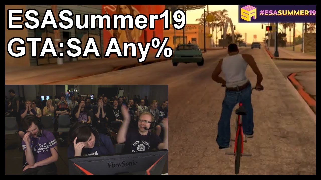 #ESASummer19 GTA:SA Any% Feat. KZ_Frew + UltimaOmega07