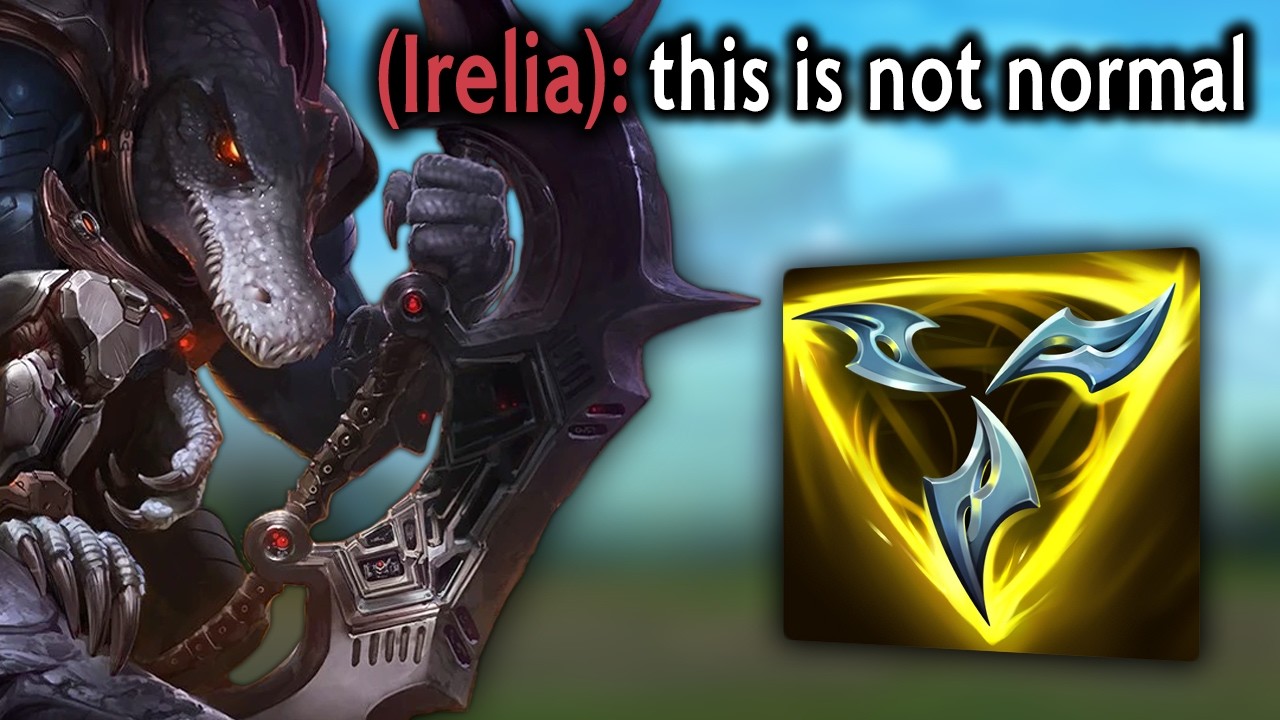 Я показал игроку, играющему на верхней линии в LCS, почему мой Renekton отличается от других.