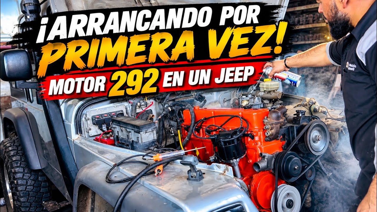 Primer Arranque del motor #292 #mechanic 