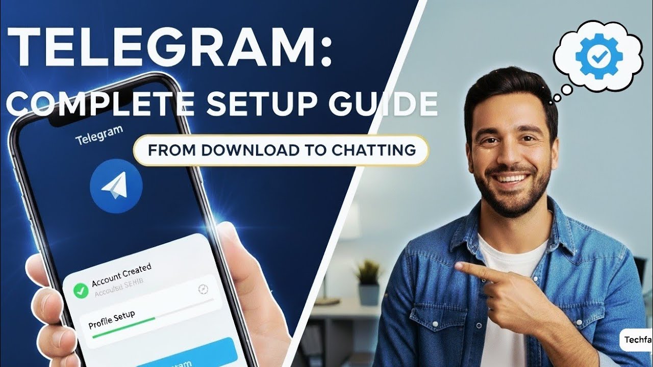 How to Completely Set Up Your Telegram Account? #telegramtutorial #Techfact4u