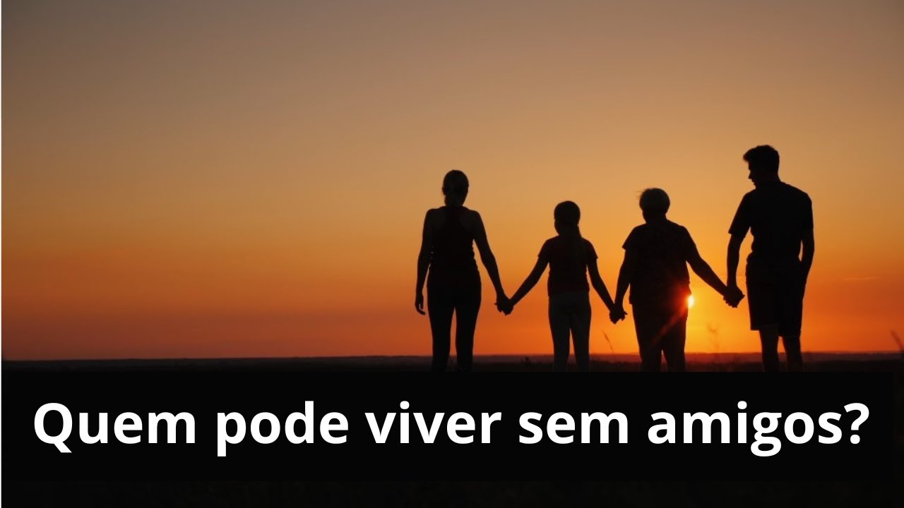 Quem pode viver sem amigos? - Momento Espírita