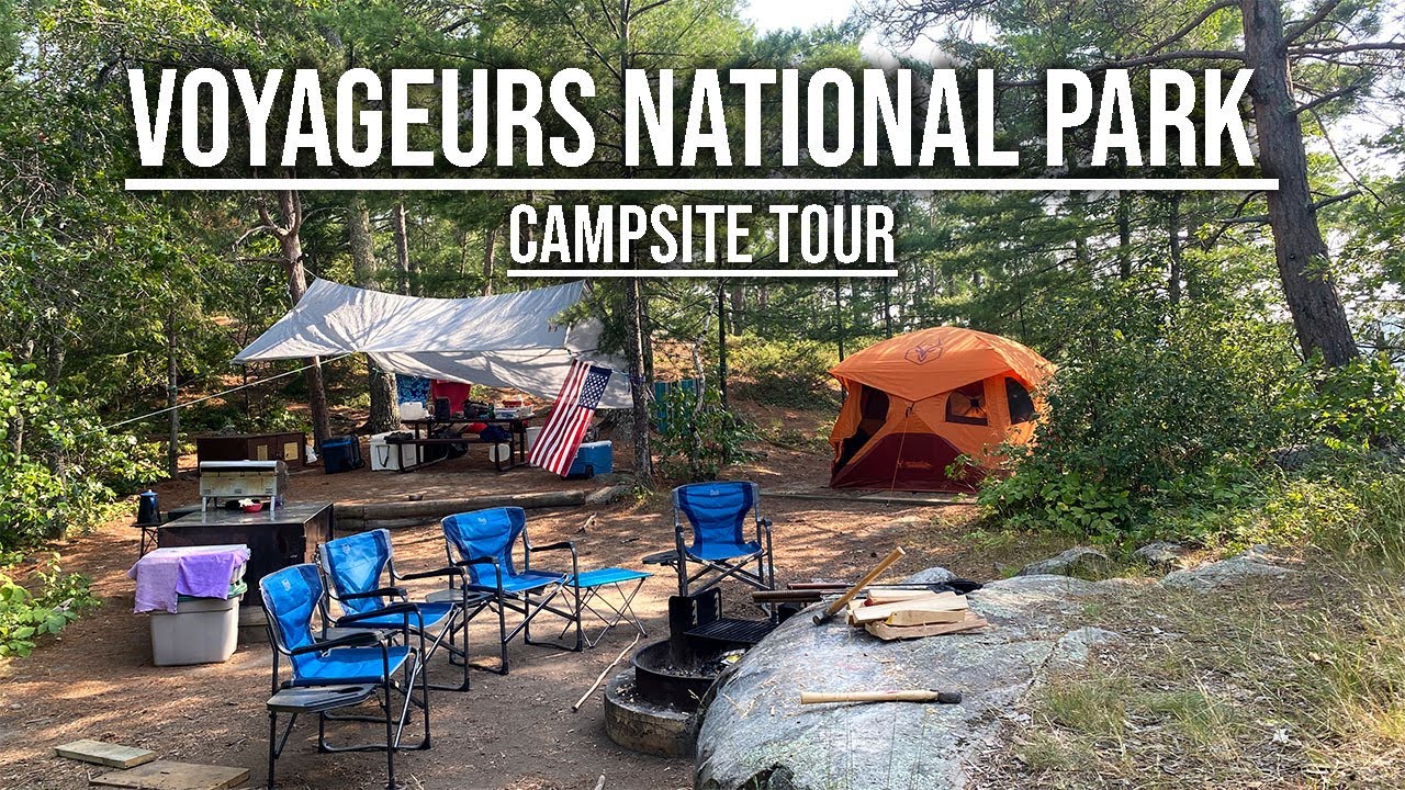 Campsite Tour - Voyageurs National Park