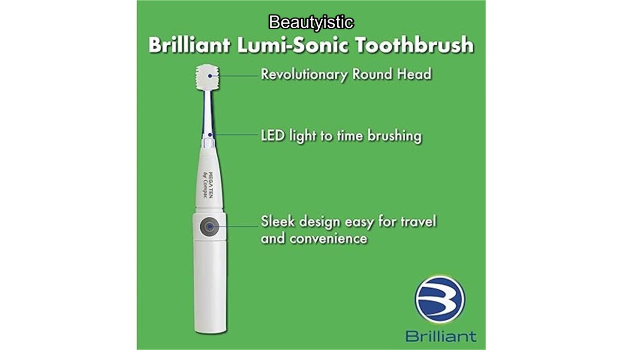 Обзор звуковой зубной щетки Brilliant Lumi 360: удобна для путешествий, эффективно удаляет зубной...