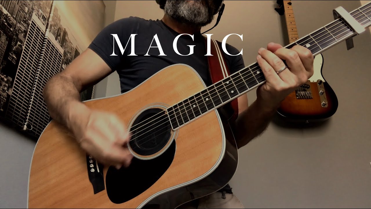 Magic - Coldplay - Acoustic Guitar Loop Cover